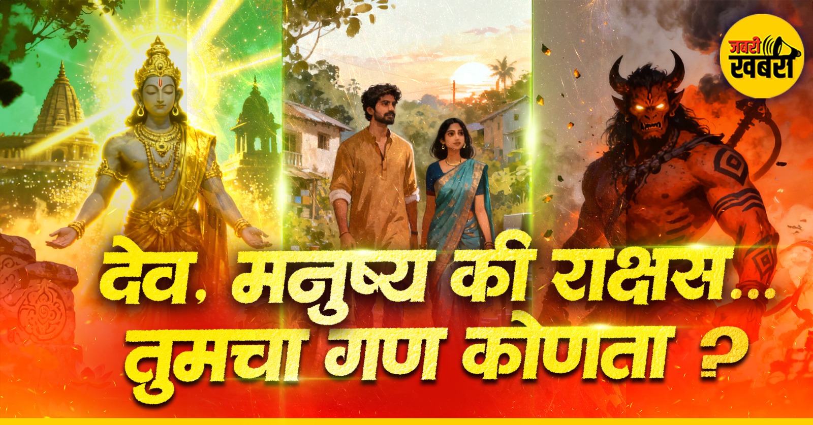 देव, मनुष्य की राक्षस…तुमचा गण कोणता? जाणून घेऊया संपूर्ण माहिती