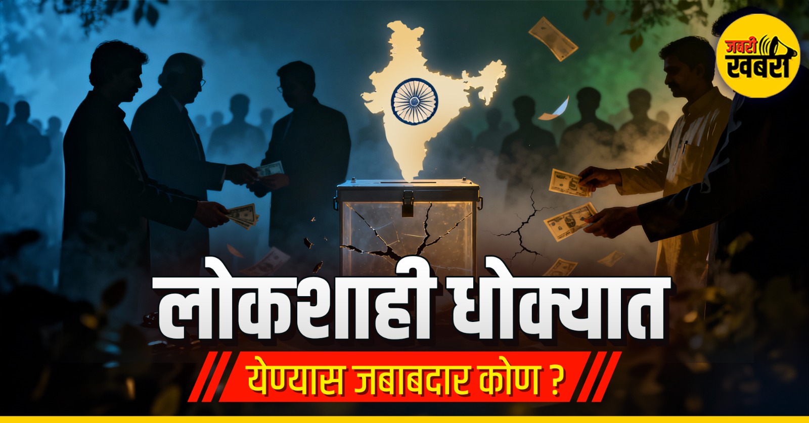 लोकशाही धोक्यात येण्यास जबाबदार कोण? आपण की राजकारणी?